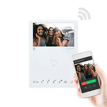 [6741W] COMELIT: MINI HANDSFREE KLEURENMONITOR WIFI