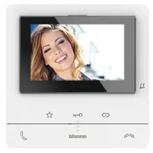 [344652] Bticino: BINNENPOST CLASSE100V16B VIDEO HANDENVRIJ KLEUR WIT
