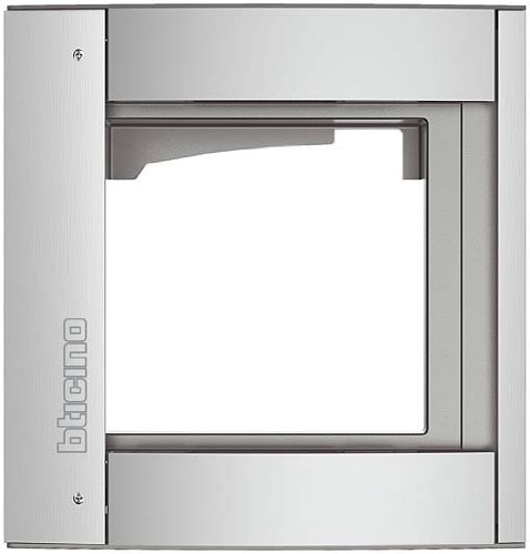 [350211] BTICINO: AVT-KADER MET MOD.HOUDER 1 MOD 